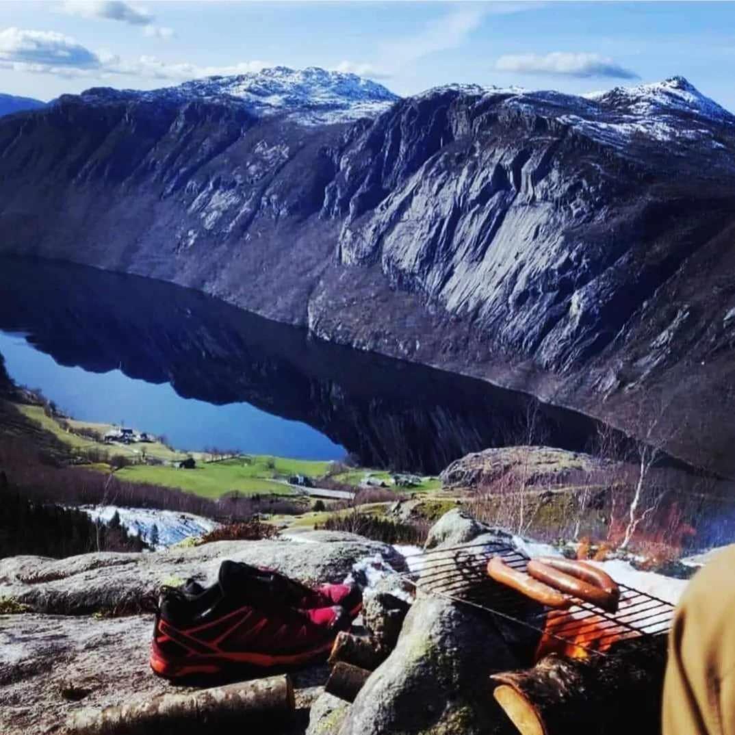 Hytte Ved Preikestolen Forsand 外观 照片