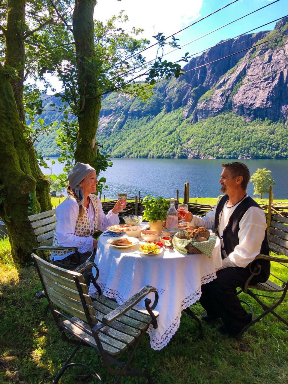Hytte Ved Preikestolen Forsand 外观 照片