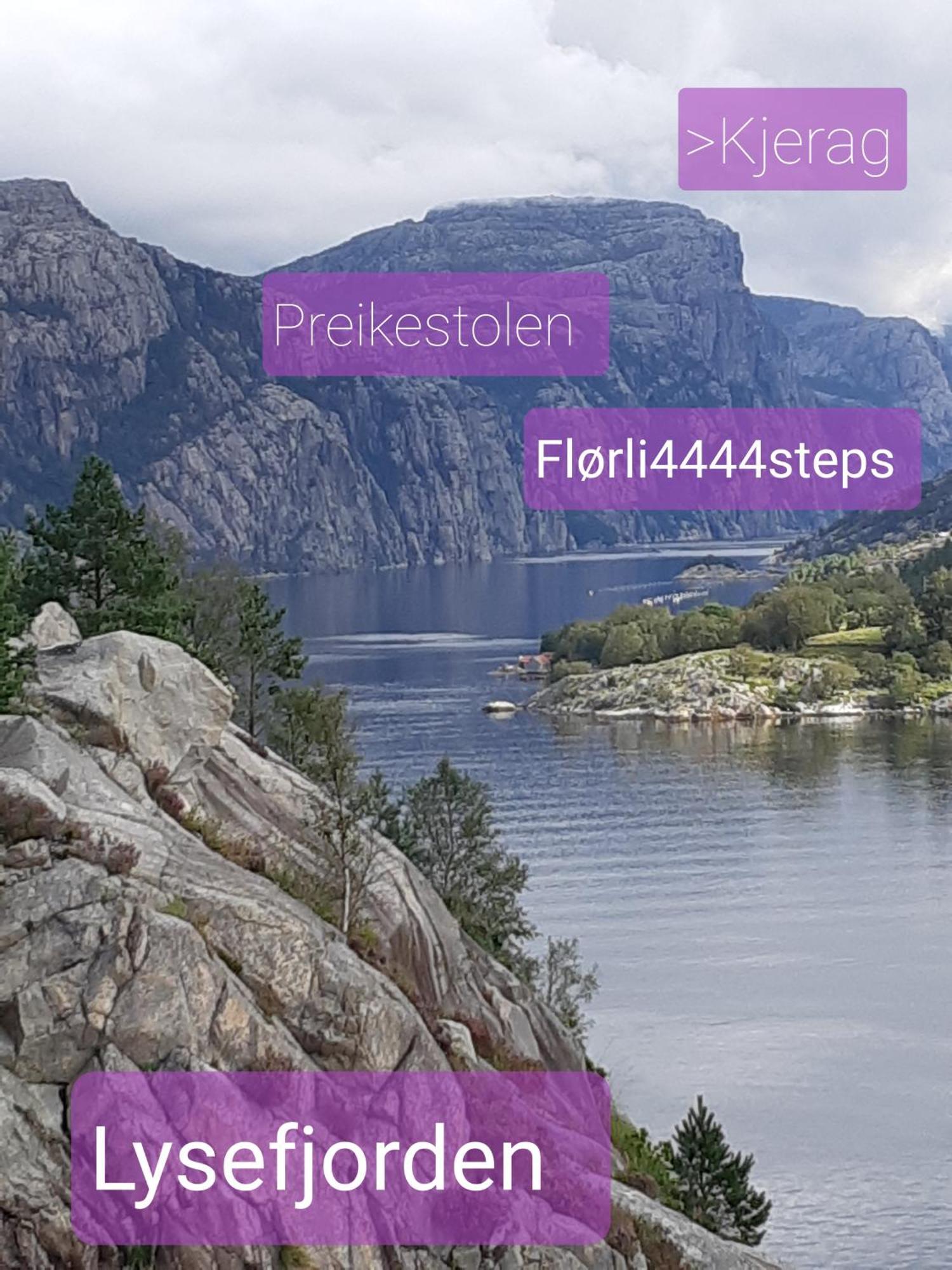 Hytte Ved Preikestolen Forsand 外观 照片