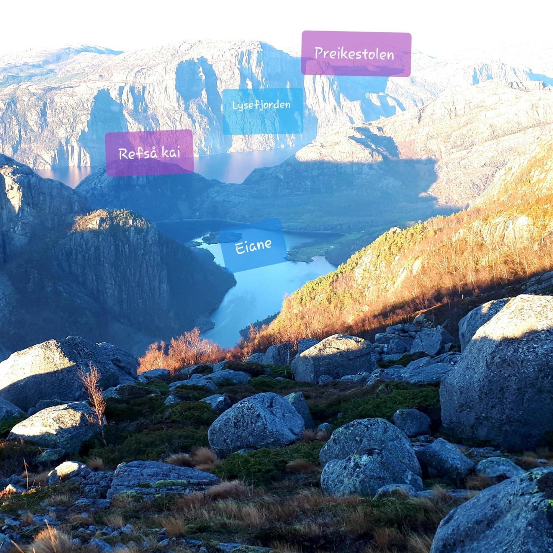 Hytte Ved Preikestolen Forsand 外观 照片