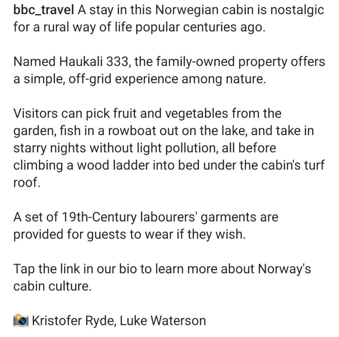 Hytte Ved Preikestolen Forsand 外观 照片