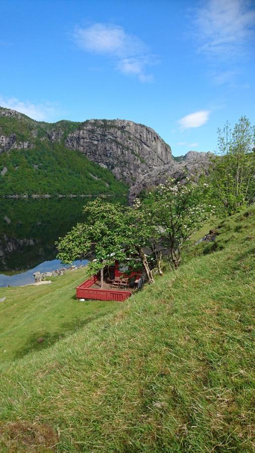 Hytte Ved Preikestolen Forsand 外观 照片