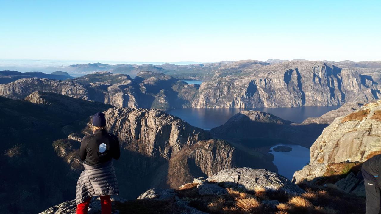 Hytte Ved Preikestolen Forsand 外观 照片